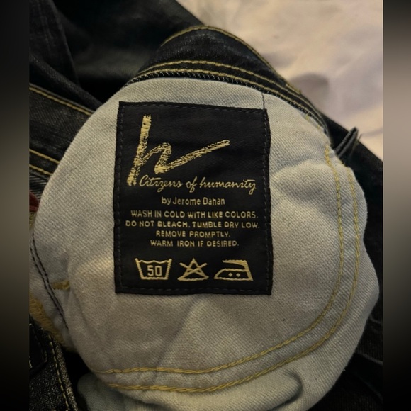 VINTAGE Citizens of Humanity Women Jeans, Straight leg, Size 25 - Picture 5 of 6